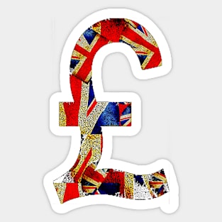 British Pound Sticker